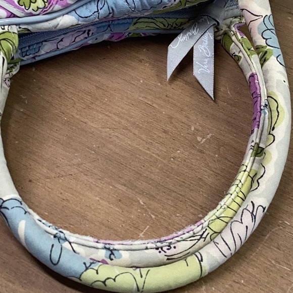 Vera Bradley Grey and Pink Small Tote - Picture 10 of 13